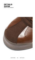Nuevos Zapatos Versátiles Para Deportes Y Ocio, Zapatos Casuales Negros Con Plataforma Para Hombre - details 5