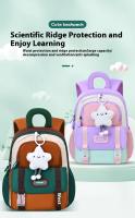 Mochila de Escuela Primaria OKKID Paquete Ligero y Impermeable para Niños con Dibujos Animados - details 0