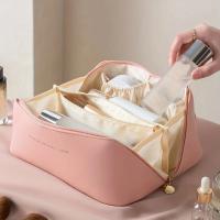 Organizador de maquillaje, kit de aseo femenino, estuche de maquillaje, bolsa de almacenamiento, caja de lujo para mujer, bolsa de cosméticos, bolsa organizadora para viaje con cremallera - details 3
