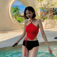 Traje de Baño de Malla Micro Bikini Transparente Pieza Única de Mango Grande para Mujeres - details 4