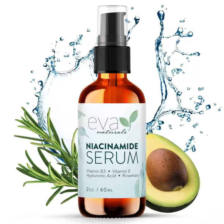 Suero de niacinamida caliente con B3, vitamina E, ácido hialurónico, minimizador y encogedor suave, reductor de poros eficaz para la cara - 1