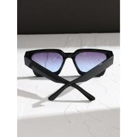 Gafas de Sol Cuadradas de Moda 1/2 PC Montura de Plástico Para Hombres y Mujeres Uso Diario - details 7