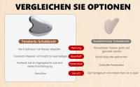 Tera Hertz Gua Sha Werkzeug, Gesichts Massage Gerät, Massage Kratzer für die Gesichts Pflege,