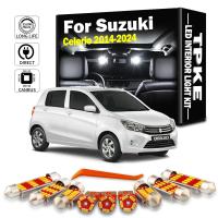 TPKE Kit de Bombillas de Placa Interior LED para Suzuki Celerio Kit de Iluminación de Maletero de 7 Piezas - details 0