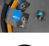 Schwalbe una pulgada 406 451 borde amarillo exterior durano 20*1,10 neumático de bicicleta plegable de diámetro de rueda pequeña 85-115PSI - details 2