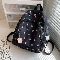 Mochila pequeña de flores florales para mujer, mochila de viaje informal para adultos y niños, viaje escolar - details 5