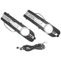 Luz LED de circulación diurna DRL, luz antiniebla ámbar y blanca para Volvo S80 2007-2013 - details 2