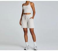 Sujetador Deportivo de Yoga para Mujer Ajuste Cómodo, Secado Rápido, Resistente a Golpes, Material de Nylon Ideal para Correr, Primavera/Verano - details 7