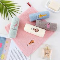 Toallas de algodón con bordado de dibujos animados para niños, suaves, todas las estaciones, adecuadas para hombres y mujeres, 1 unidad - details 2