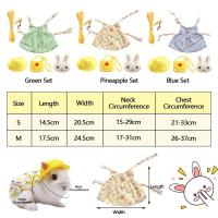 Accesorios de Traje para Mascota de Conejo Correa al Aire Libre con Bolsa y Gorro - details 11