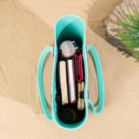 Bolso De Playa Grande Para Verano EVA Inodoro Para Mujer Bolsa De Picnic Con Agujeros Impermeable Bolsa De Hombro Con Manija - details 13