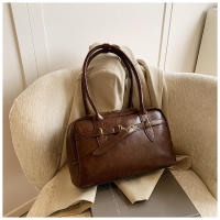 Bolso "Hombro de Mujer 2025" |   Retro grande |   Almohada estilo Boston. |   Bolso de hombro elegante para oficina y vida. |    "De mujer | | | | - details 13