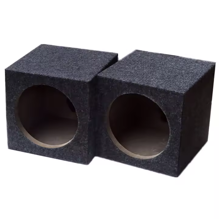 Caja de altavoz sellada Universal para coche, Subwoofer individual de 6,5 pulgadas, par de música - 1
