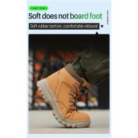 Botas de Seguridad Impermeables para Hombres Botas de Trabajo Indestructibles con Punta de Acero - details 17