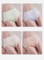 Bragas de algodón de cintura alta para mujer, ropa interior moldeadora de cuerpo, transpirable, adelgazante, lencería sólida, piezas, 4 M-2XL - details 9