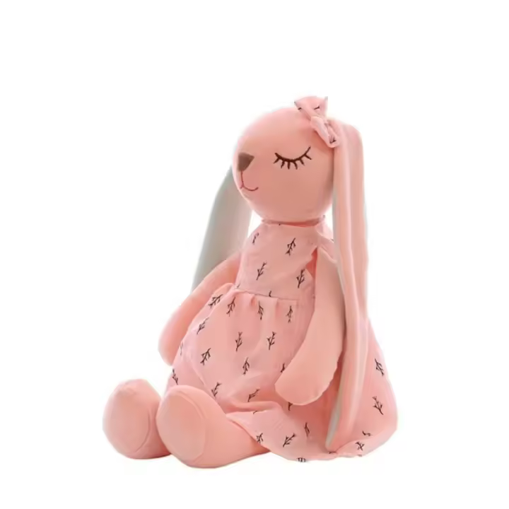 Doudou para bebes personalizado con nombre del bebe. Tacto suave, calma a tu bebe. Regalo perfecto para recién nacido - 1