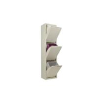 Organizador de Zapatos de Estilo Nórdico Moderno Depuración Resistente con Cuatro Compartimentos Blancos Diseño de Corredor de Entrada de Metal - details 16