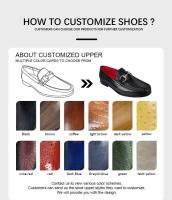 Hermosos hombres informales de verano, transpirables y antideslizantes, nuevos modelos de negocios, zapatos cómodos de cuero genuino para hombres - details 1