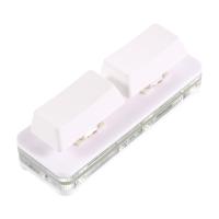 Teclado de atajo personalizado de 2 teclas, USB, eje mecánico intercambiable en caliente, cable para entrar en el espacio, teclado de corte de pantalla personalizado, blanco - details 3