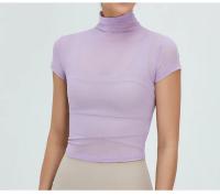 Yogo Tops Camiseta de Malla de Algodón Secado Rápido Estilo Polo Para Entrenamiento, Correr, Manejar el Gimnasio Camiseta Corta de Primavera/Verano - details 4