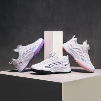 Nuevo botón giratorio zapatos de fútbol para niños niñas escuela primaria niños juego tf uñas rotas niñas zapatos de entrenamiento - details 10