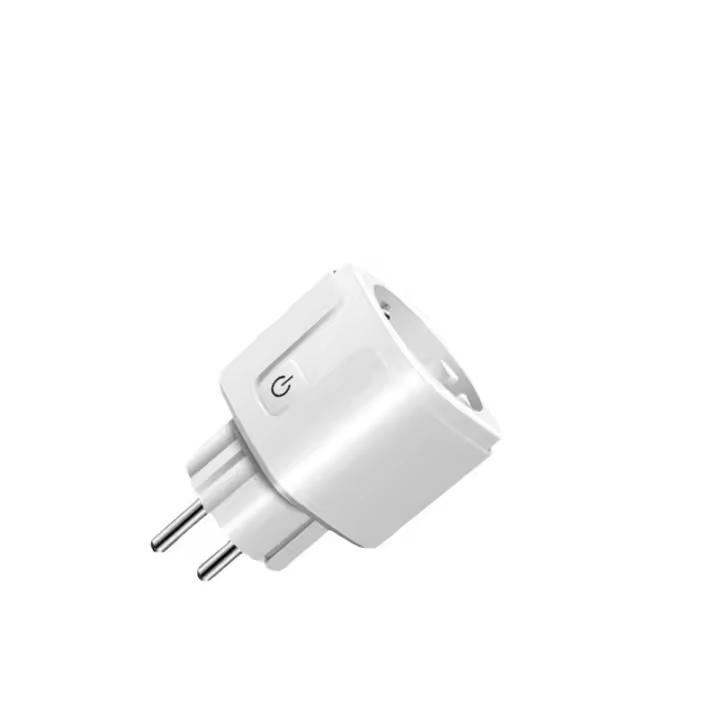 Control remoto de sincronización WiFi con enchufe inteligente europeo de 16 A, compatible con con altavoces Siri / Google, interruptor de voz doméstico inteligente - 1