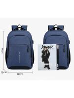 Mochila Impermeable Para Hombres Ultra Ligera Con Capacidad Para Portátil De 15.6 Pulgadas Estilo Clásico Bolsa De Espalda Para Libros Y Uso Diario - details 0
