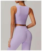 Conjunto de Yoga para Mujeres Ouwu Ropa de Entrenamiento de Manga Larga - details 11