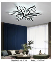 LEFAN-lámpara de techo con flores, luz Led moderna para habitación, dormitorio, comedor y sala de estar, 115CM - details 6