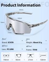 SCVCN Gafas de Ciclismo UV400 Nueva Versión Gafas de Gato para Bicicleta de Montaña y Carretera - details 11