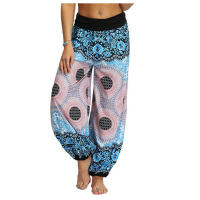 Pantalón suelto bohemio de moda - details 1