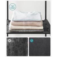 Armario de Ropa de Gran Capacidad Perchero Burro Ropa, 43 x 151 x 166 cm, 4 Secciones para Colgar, con Compartimentos Ideal para Dormitorio, Salón, Lavandería - details 4