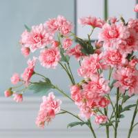 Flor de peonía Artificial de 63cm, rama de flor de peonía de seda elegante de plástico hecha a mano, 5 tenedores, flor falsa, decoración para el hogar y el jardín - details 8