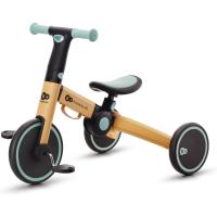 Triciclo 3 en 1, Minibicicleta, sin Pedales, Bicicleta bebé, para niños, Minitriciclo de Equilibrio, Plegable, Asiento Ajustable, 12 meses - 5 años, 25 kg, Amarillo y Azul - details 0