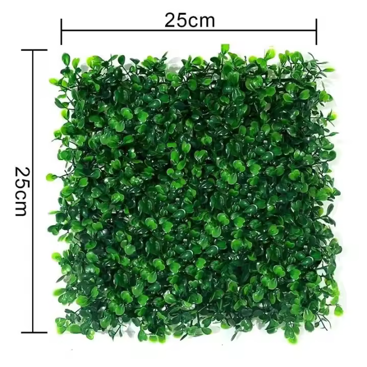 Pared de Planta Artificial 25x25cm Estilo Espino Foley Alfombra de Césped Panel Valla - 1