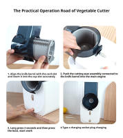 Cortador de Verduras Eléctrico Cortador de Carne de Res Congelada Herramienta de Cocina para Preparar Platos - details 1