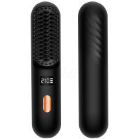 Alisador de pelo inalámbrico recargable Mini alisador de pelo Rollo de iones negativos Alisado de doble propósito Alisado de cabello rizado Multifunción - details 6