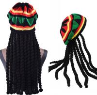 Gorro de Trenza de Punto Unisex Estilo Caribeno para Hip Hop Peluca de Estilo Dreadlocks - details 0