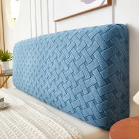 Funda de Cama de Terciopelo Jacquard Protector de Cabeza y Lado de Cama con Elástico Material Poliéster Resistente al Polvo para Decoración de Hogar y Hotel - details 9