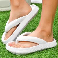 Zapatillas de suela gruesa para hombre, chanclas de EVA, zapatos de verano, zapatillas de pareja, sandalias de playa al aire libre - details 2