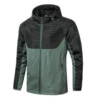Parabrisas deportivo para hombre, chaqueta informal de manga larga, transpirable, para correr, novedad - details 0
