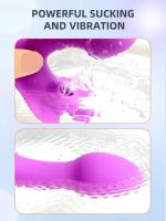 Consolador vibrador portátil para mujer, succión del clítoris/vagina, juguete estimulante, Control remoto, mariposa, bragas, - details 5