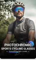KAPVOE Gafas de Ciclismo Photochromicas Gafas de Sol Deportivas para Hombres y Mujeres - details 0