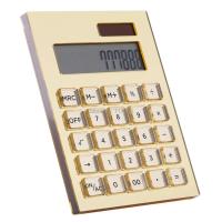 Grapadora elegante de acrílico para estudiantes, calculadora de energía Solar, papelería, oficina, suministro escolar - details 3