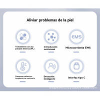 Masajeador de Cuello EMS Herramienta de Cuidado de la Piel para Eliminar Arrugas - details 2