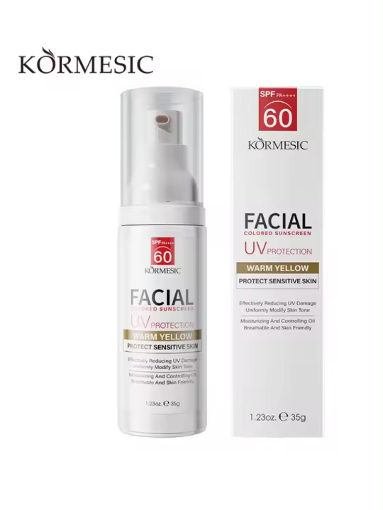 Protector solar ligero y no graso FPS 60+++ Protección solar de larga duración para rostro y cuerpo - 1