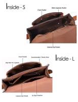 Bolso cruzado de cuero PU ajustable Bolso de hombro bohemio con correa larga - details 4