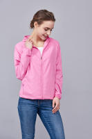 Chaqueta de senderismo con protección UV para hombre y mujer, cortavientos impermeable de secado rápido, Unisex, L02 - details 43