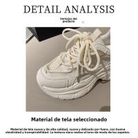 Nuevas Zapatillas De Plataforma De Malla Transpirable, Zapatos Casuales De Moda - details 2
