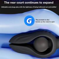 Leten-estimulador de expansión del punto G para adultos, tapón Anal Iatable, dilatador, consolador grande, juguete sexual de inserción, masajeador de próstata masculino - details 3